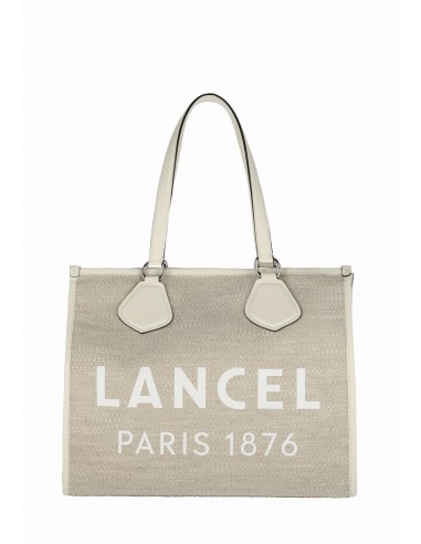 Lancel Sac cabas Summer tote A10749 blanc naturel outlet