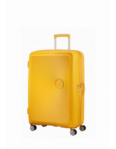 American tourister Valise rigide Soundbox 88474 1371 golden yellow france