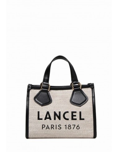 Lancel Sac cabas Summer tote A12006 naturel noir commande en ligne