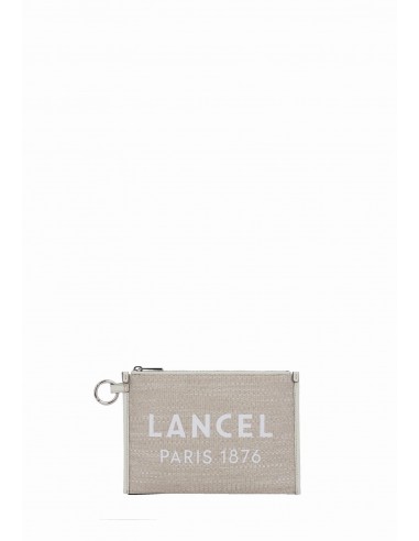 Lancel Pochette Caba jute A12354 blanc naturel 2023