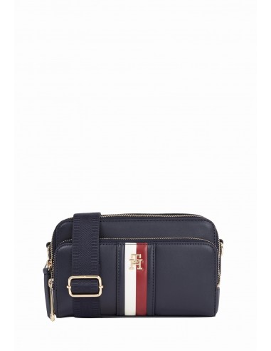 Tommy hilfiger Sac bandouliere Iconic Aw0aw158800g0 0g0 global stripes livraison et retour toujours gratuits