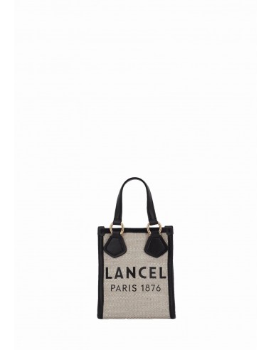 Lancel Sac cabas Summer tote A12334 naturel noir de l' environnement