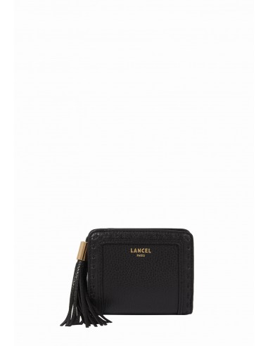 Lancel Porte feuille Premier flirt A12800 noir pas chere