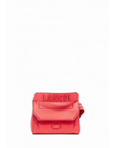 Lancel Sac a main Ninon A09221 rouge baiser destockage