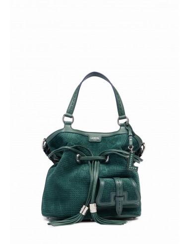 Lancel Sac a main Premier Flirt A13196 vert imperial en linge