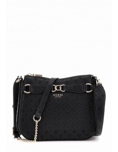 Guess Sac bandouliere Deesa Hwpg9336040 Black logo solde