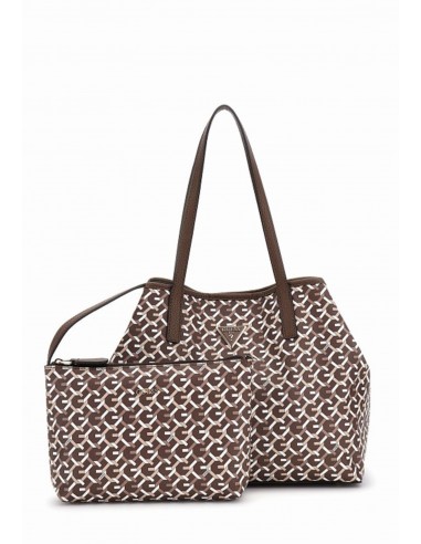 Guess Sac bandouliere Twiller Hwwg9318280 Brown multi logo livraison et retour toujours gratuits