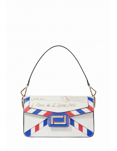 Lancel Sac a main Angele A13304 bleu blanc rouge online