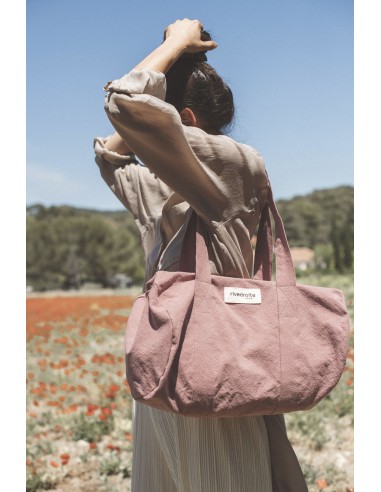 Ballu le petit sac polochon - Coton recyclé bois de rose Par le système avancé 