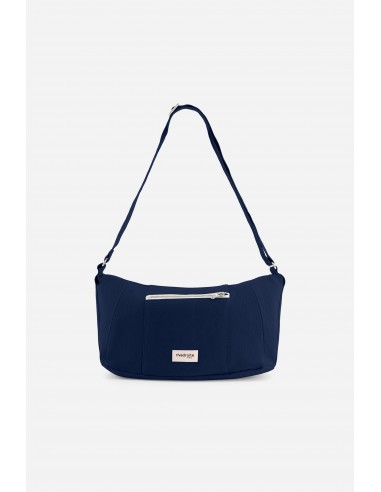 Mini Charlot le sac Crossbody - Coton Recyclé Bleu Nuit hantent personnes