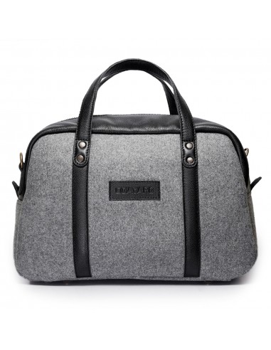 Albatross Weekender - Gray Felt | Black Leather suggérées chez