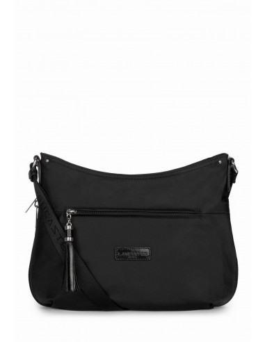 Lancaster Sac a main Basic pompon 514-38 Noir de la marque