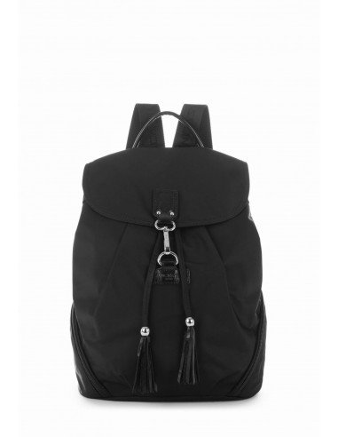 Lancaster Sac a dos Basic pompon 514-42 Noir en stock